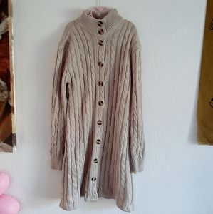 Turtleneck Knitted Dress